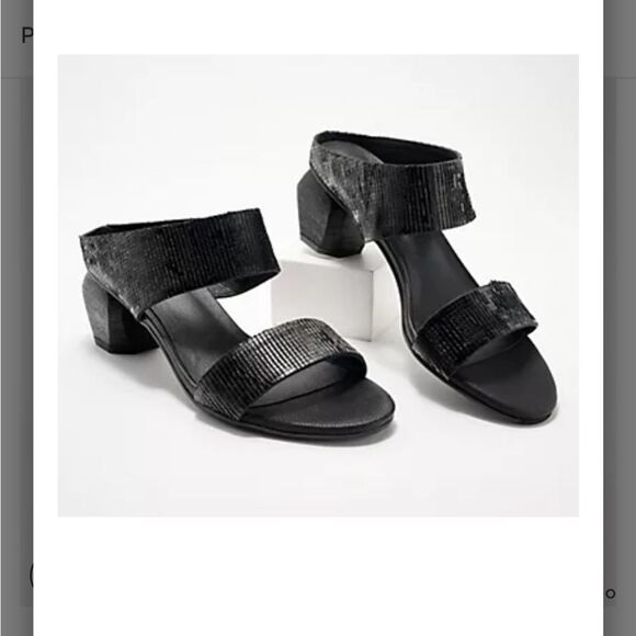 Antelope Leather Heeled Sandals - Amelia - Picture 1 of 6